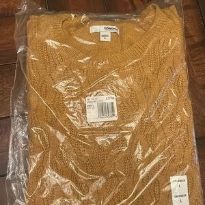SONOMA - NWT Crewneck Mustard